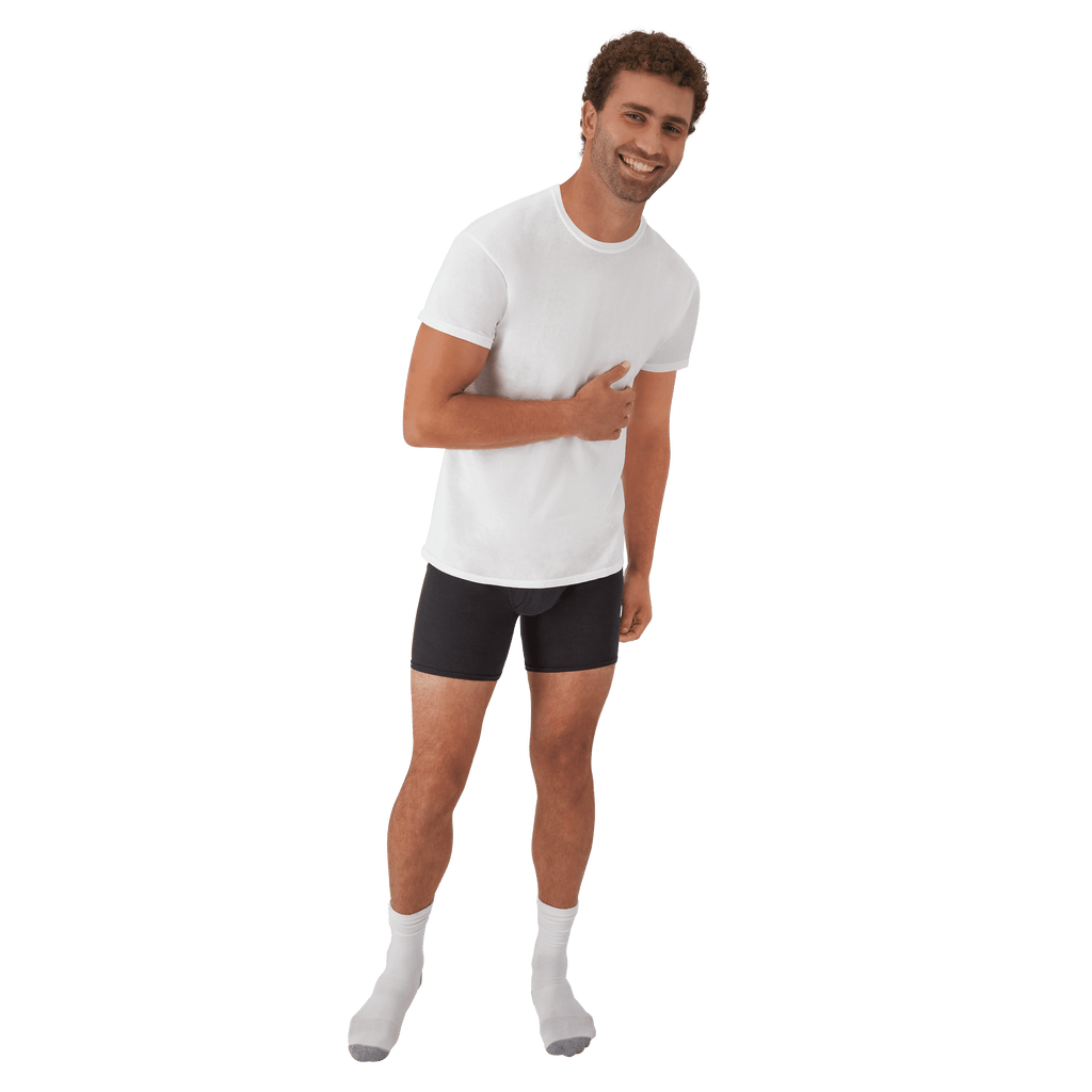T-Shirt Undershirt Pack, Moisture-Wicking Cotton T-Shirts for Men, Men'S Clothing