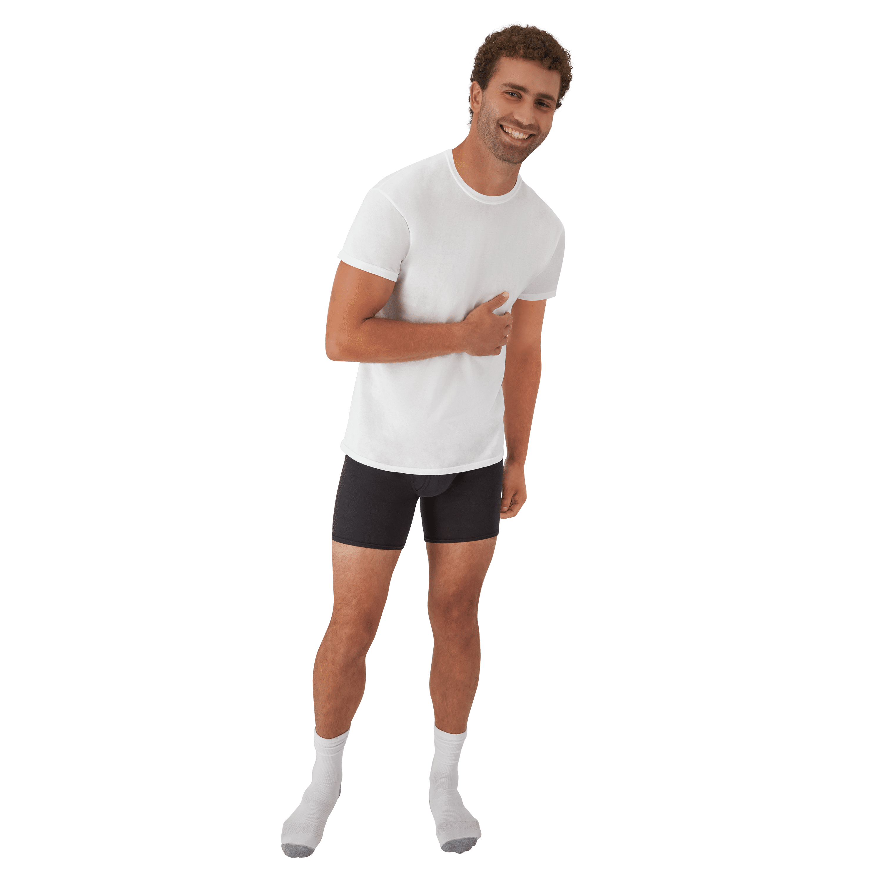 T-Shirt Undershirt Pack, Moisture-Wicking Cotton T-Shirts for Men, Men'S Clothing