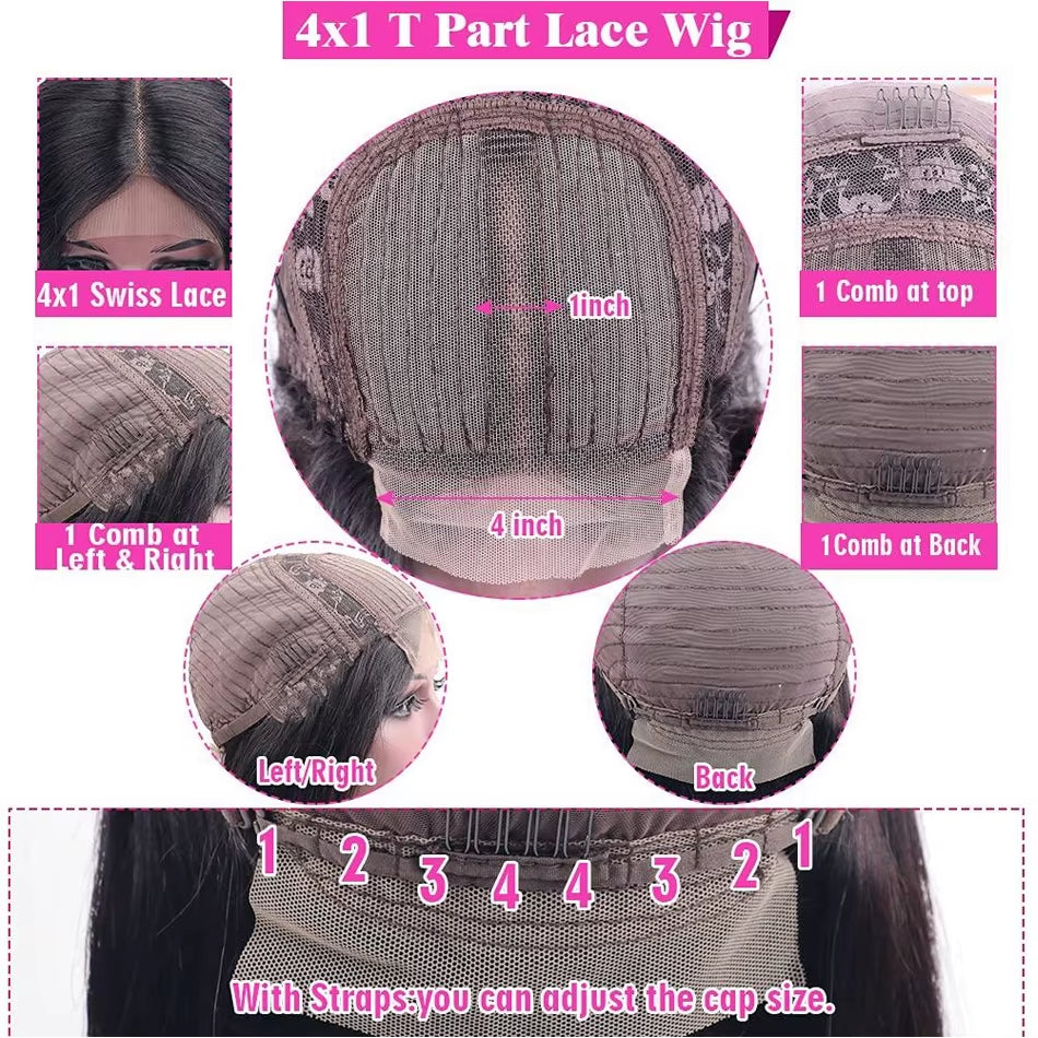 Water Wave Bob Wigs Human Hair Glueless Wig Lace Front 16Inch Malaysian Wear and Go Short Bob for Woman Wet and Wavy Cheap Wigs