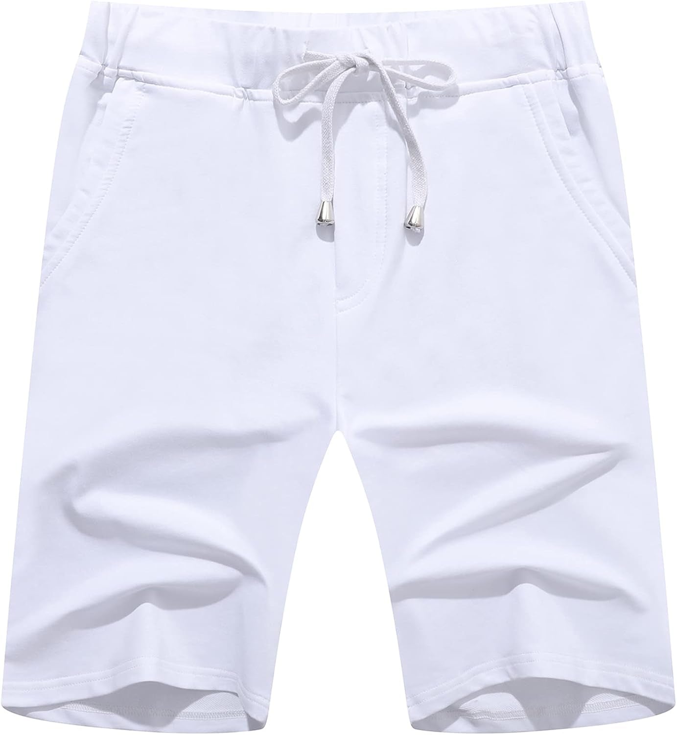 Men'S Casual Shorts Elastic Jogger Gym Active Pocket Shorts