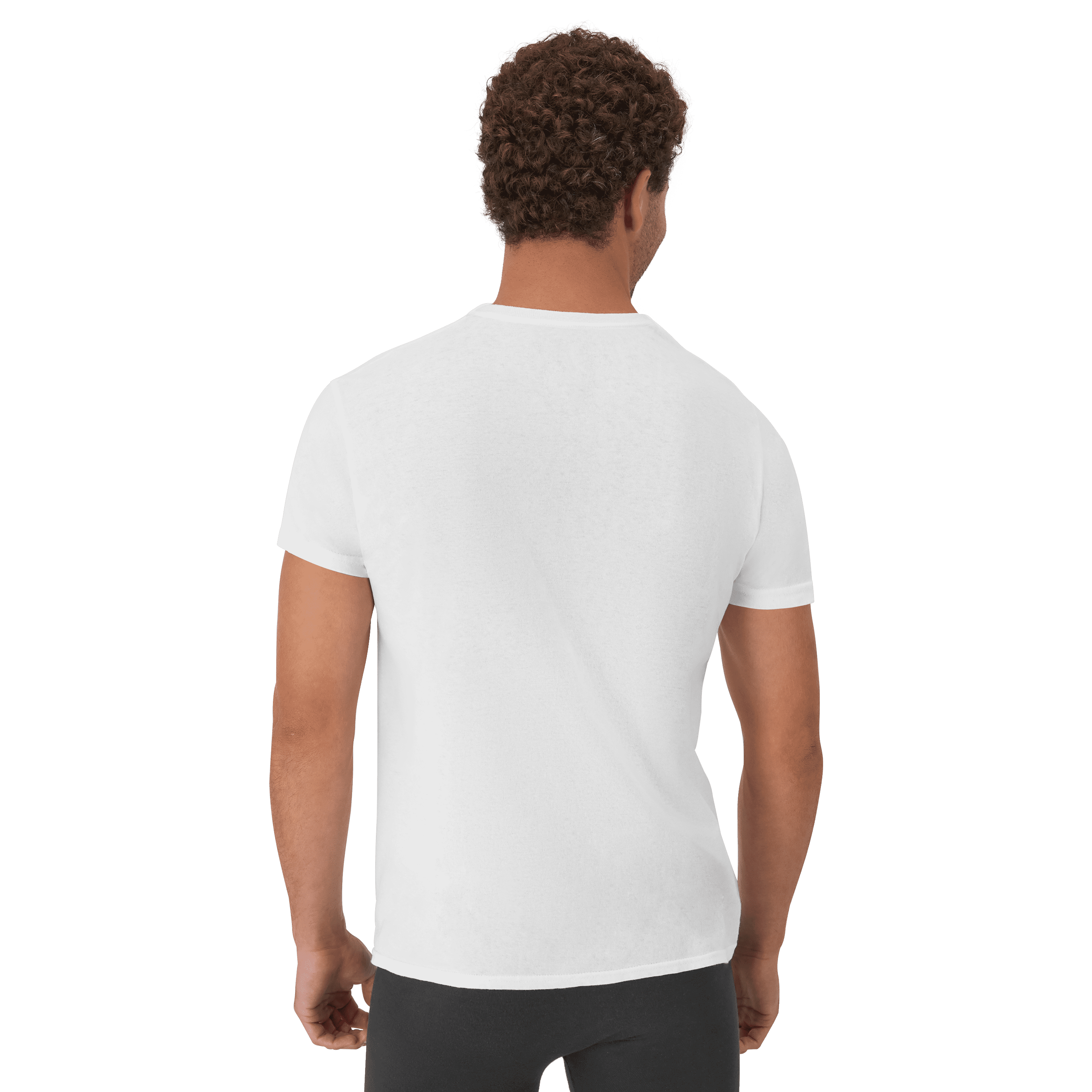 T-Shirt Undershirt Pack, Moisture-Wicking Cotton T-Shirts for Men, Men'S Clothing