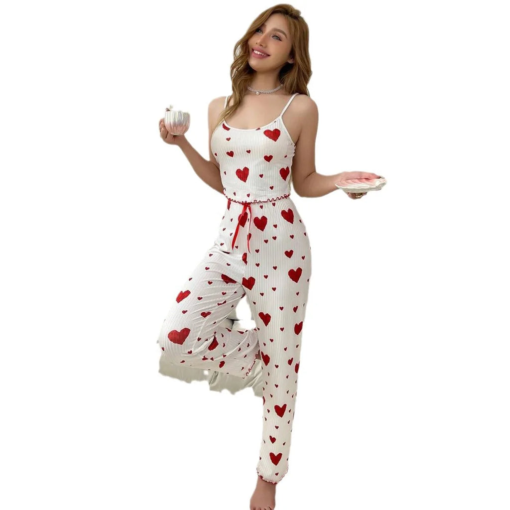 Women pajamas plus size pajamas set 2 piece