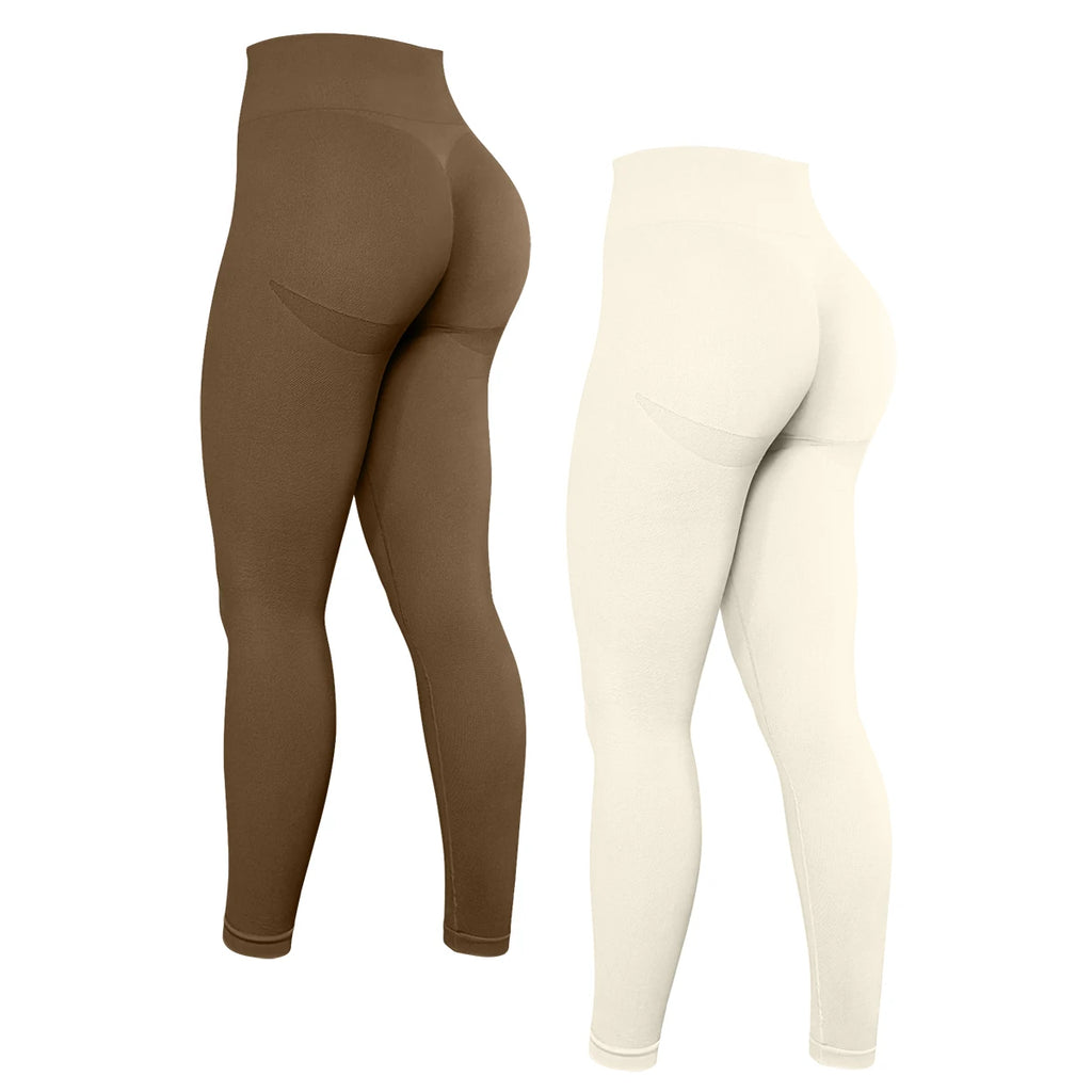 High Quality Womens Seamless Leggings Gym Workout Tummy Control Yoga Leggings