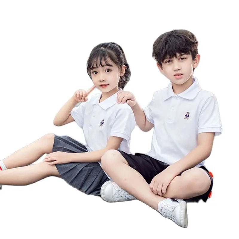 Boys T Shirt  Summer Fashion Clothes Little Girls Polo Shirts 3-8 Years Tops Toddler Sportswear