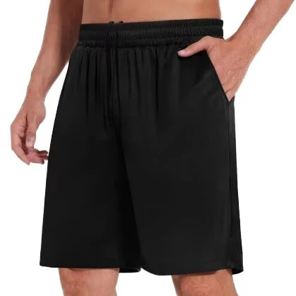Men's Casual Summer Shorts Quick Dry Soft Polyester with Anti-Wrinkle Feature