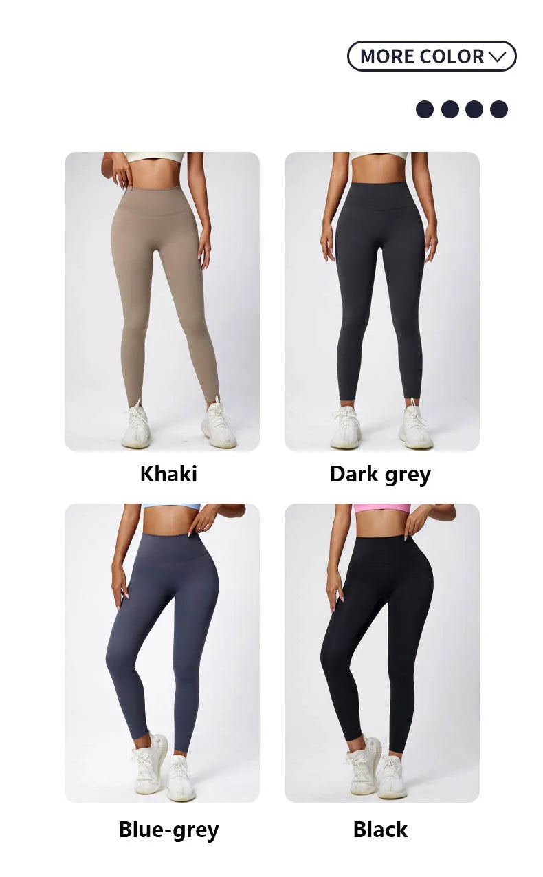 Full Length Legging Inside Back Waist Pocket Sportswear Fitness High Waist Training Sports Yoga Leggings
