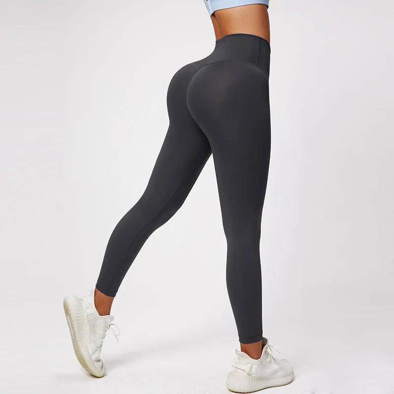 Full Length Legging Inside Back Waist Pocket Sportswear Fitness High Waist Training Sports Yoga Leggings