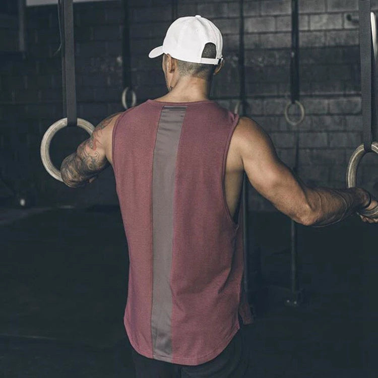 Men Workout Singlet Bodybuilding Fitness Muscle Tank Tops