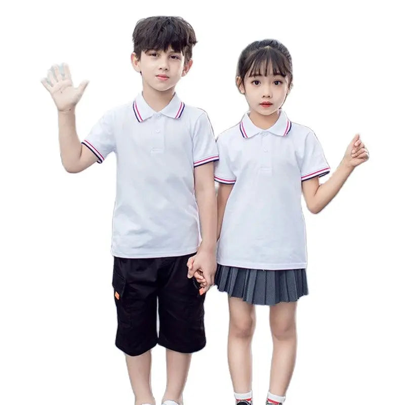 Boys T Shirt  Summer Fashion Clothes Little Girls Polo Shirts 3-8 Years Tops Toddler Sportswear