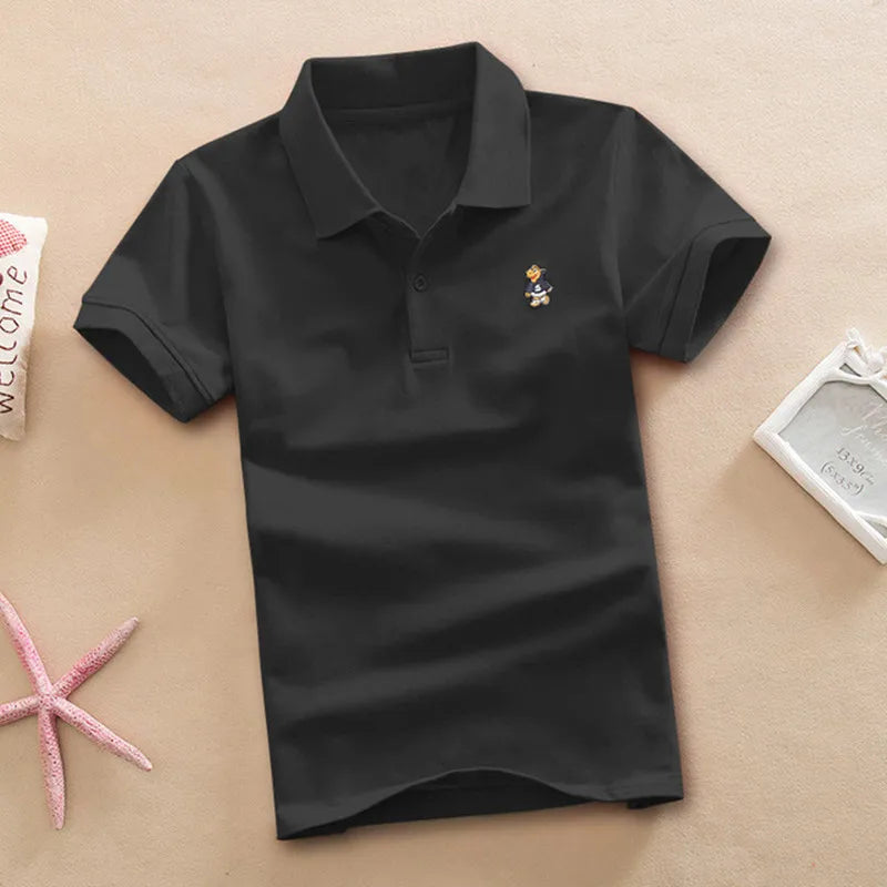 Boys T Shirt  Summer Fashion Clothes Little Girls Polo Shirts 3-8 Years Tops Toddler Sportswear