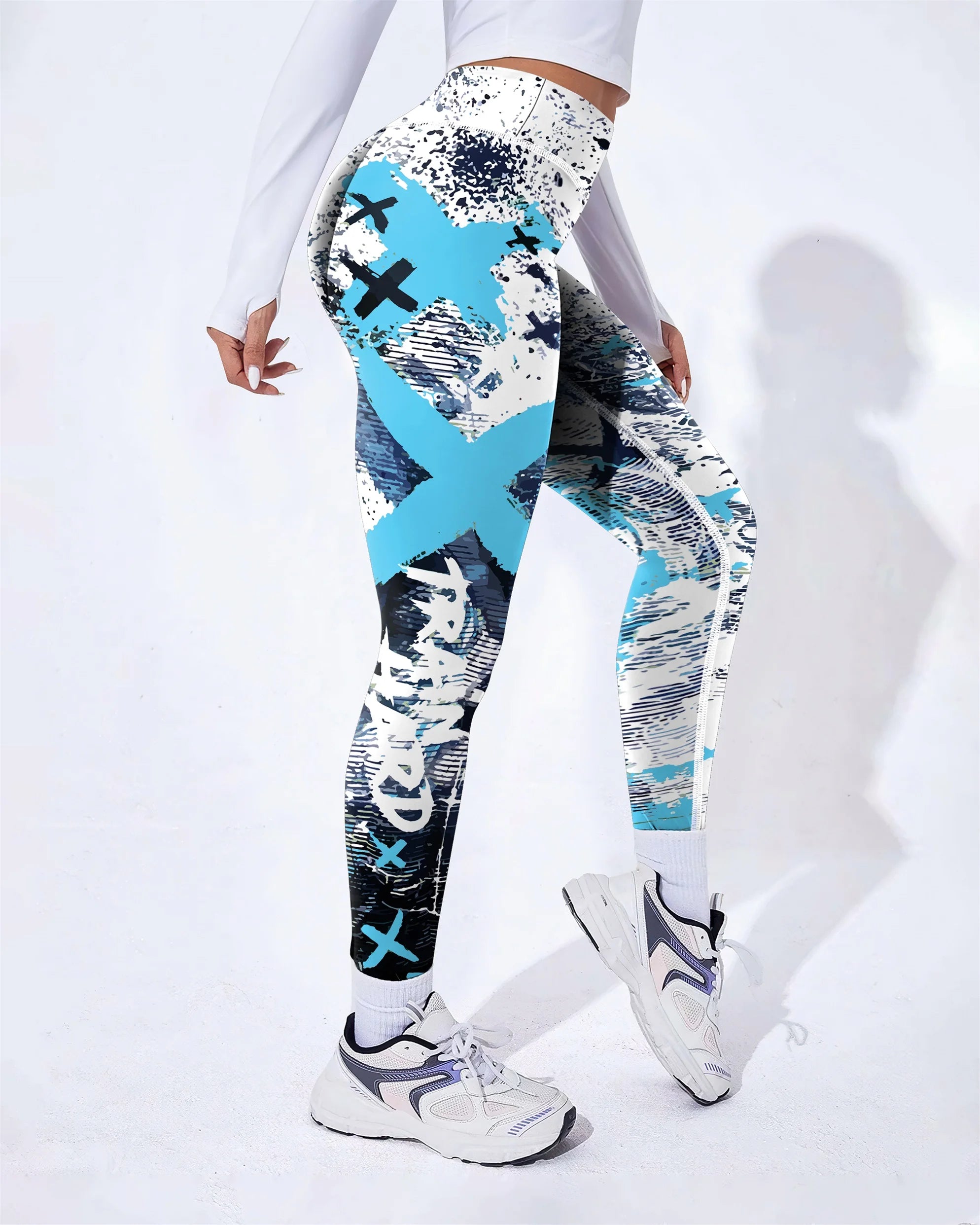 Women's Stylish High-Waisted Yoga Leggings