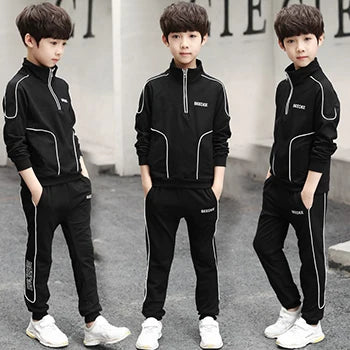 Spring Autumn Teenager Boys Clothing Sets