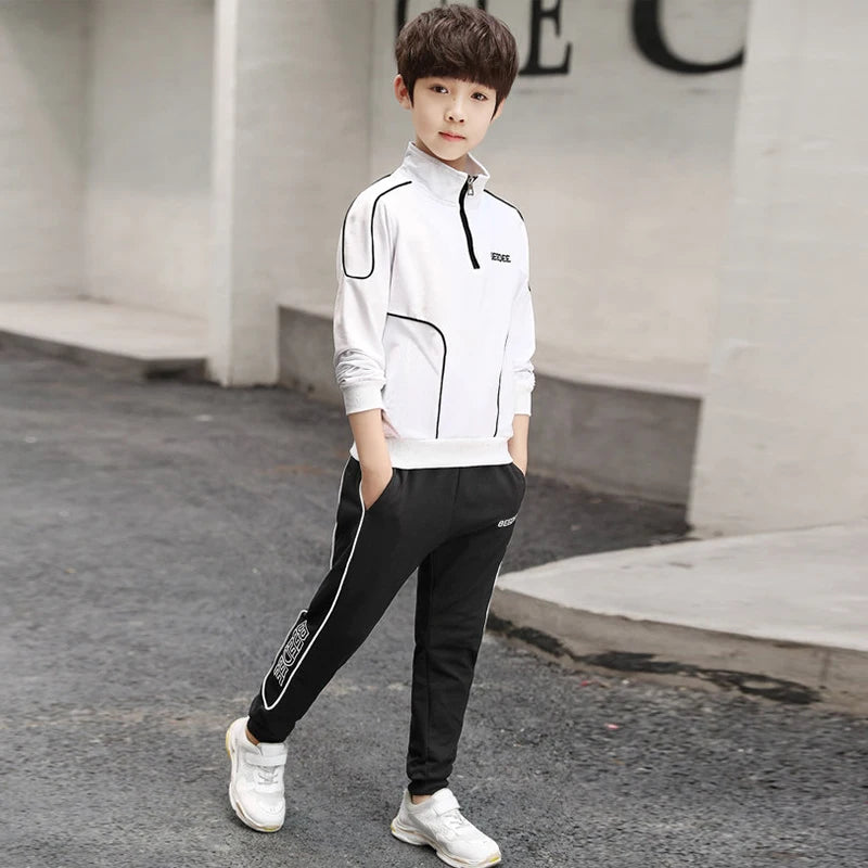 Spring Autumn Teenager Boys Clothing Sets