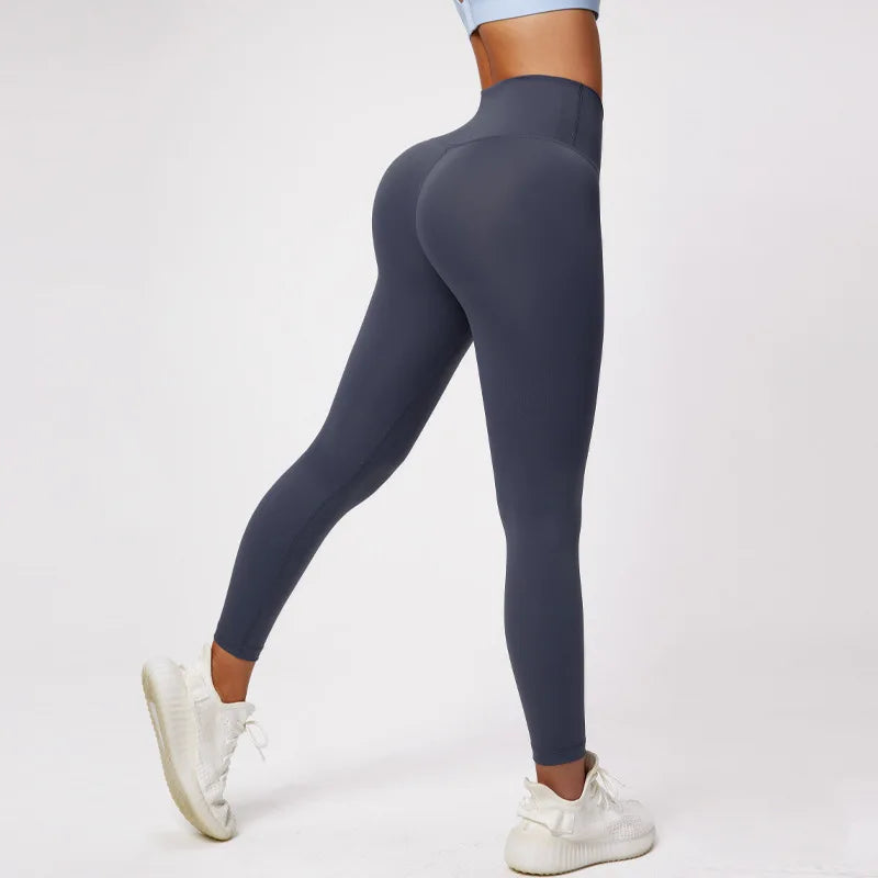 Full Length Legging Inside Back Waist Pocket Sportswear Fitness High Waist Training Sports Yoga Leggings