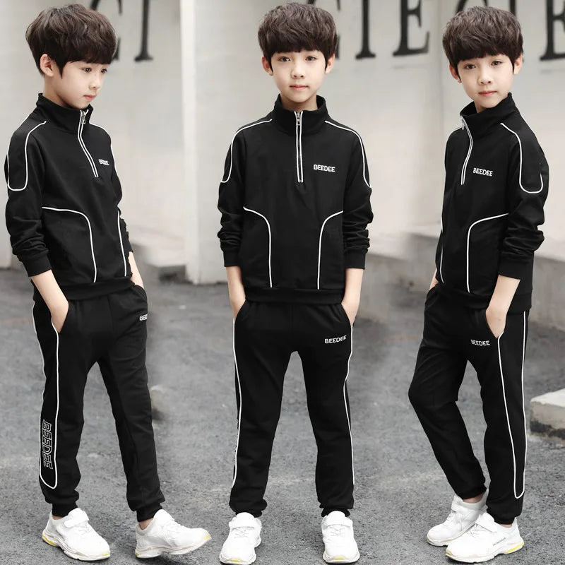 Spring Autumn Teenager Boys Clothing Sets