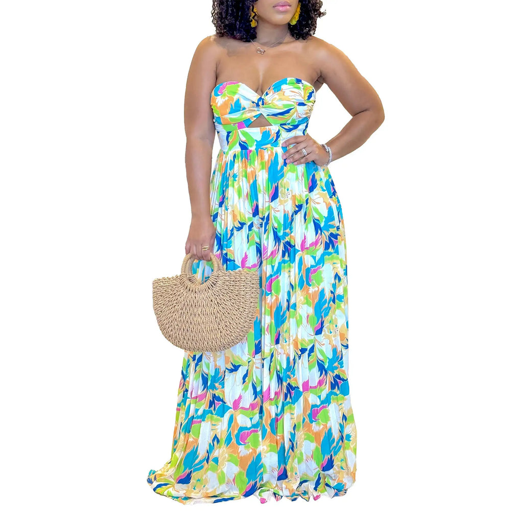 Latest Summer Design Satin Jumpsuit