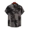 Men's Hawaiian Shirt - Summer Short Sleeve Casual (Trendy Floral Printed Shirt, Beach Shirt for Men)