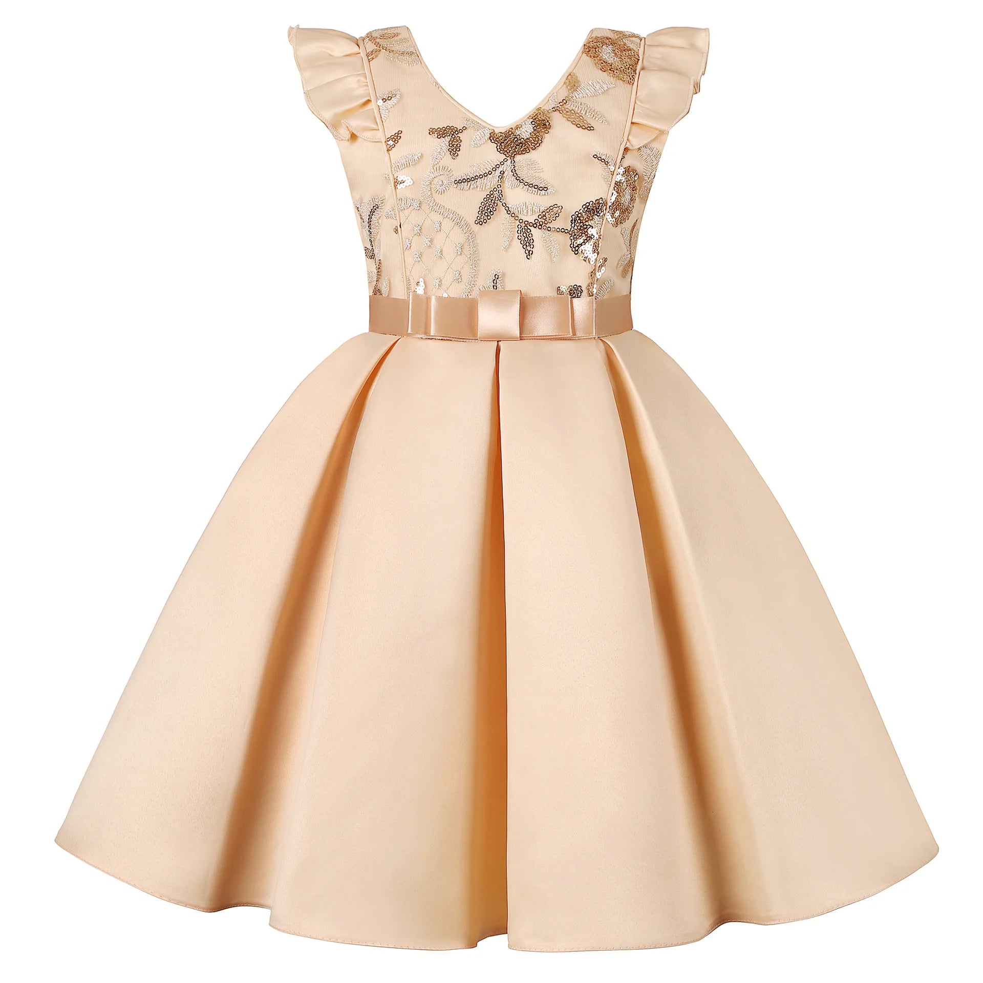 HETISO Girls Sequined Dresses