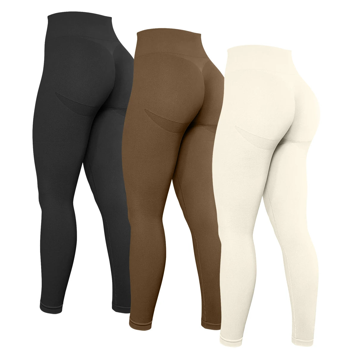 High Quality Womens Seamless Leggings Gym Workout Tummy Control Yoga Leggings