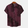 Men's Hawaiian Shirt - Summer Short Sleeve Casual (Trendy Floral Printed Shirt, Beach Shirt for Men)