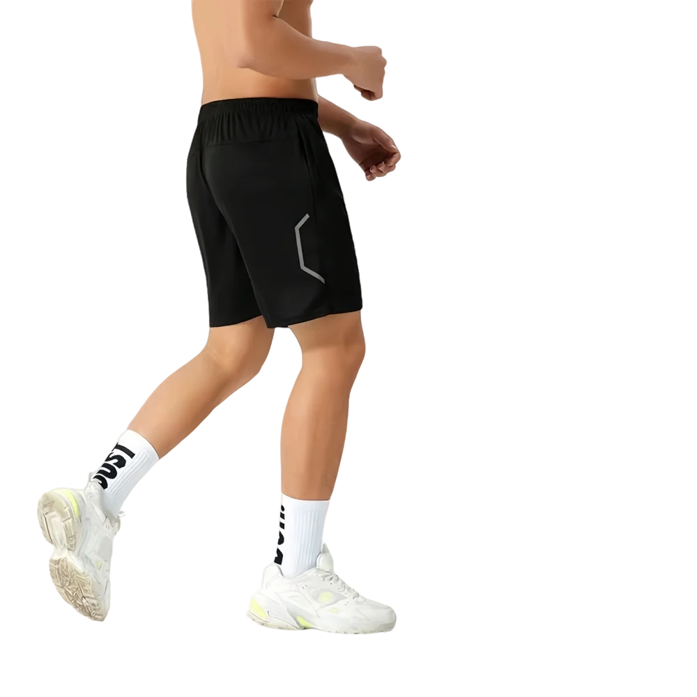 Men's Casual Summer Shorts Quick Dry Soft Polyester with Anti-Wrinkle Feature