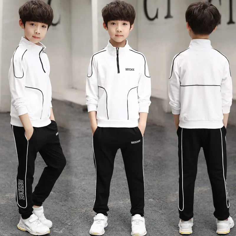 Spring Autumn Teenager Boys Clothing Sets