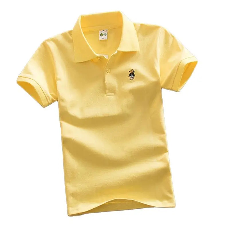 Boys T Shirt  Summer Fashion Clothes Little Girls Polo Shirts 3-8 Years Tops Toddler Sportswear
