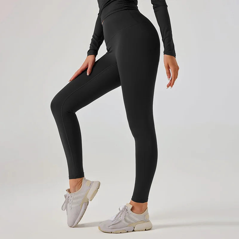 Women Soft Stretchy Quick Dry Fitness Leggings High Waisted Tight Butt Lift Workout Gym Sport Yoga Leggings