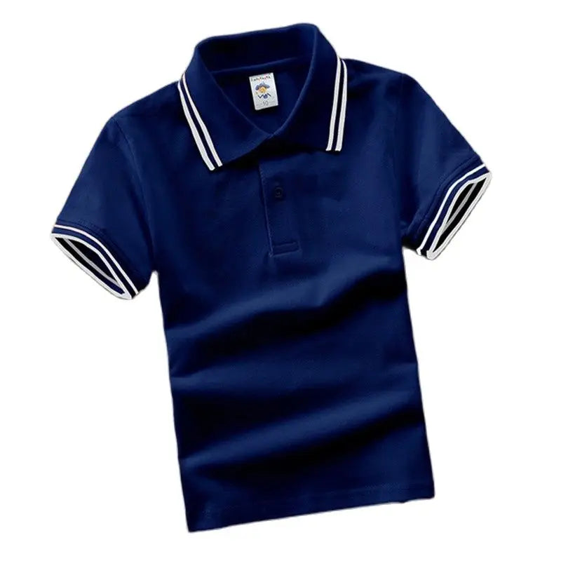 Boys T Shirt  Summer Fashion Clothes Little Girls Polo Shirts 3-8 Years Tops Toddler Sportswear