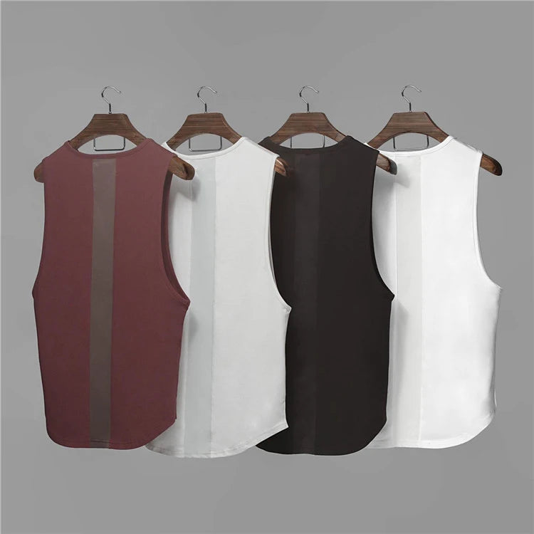 Men Workout Singlet Bodybuilding Fitness Muscle Tank Tops