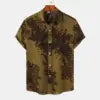 Men's Hawaiian Shirt - Summer Short Sleeve Casual (Trendy Floral Printed Shirt, Beach Shirt for Men)