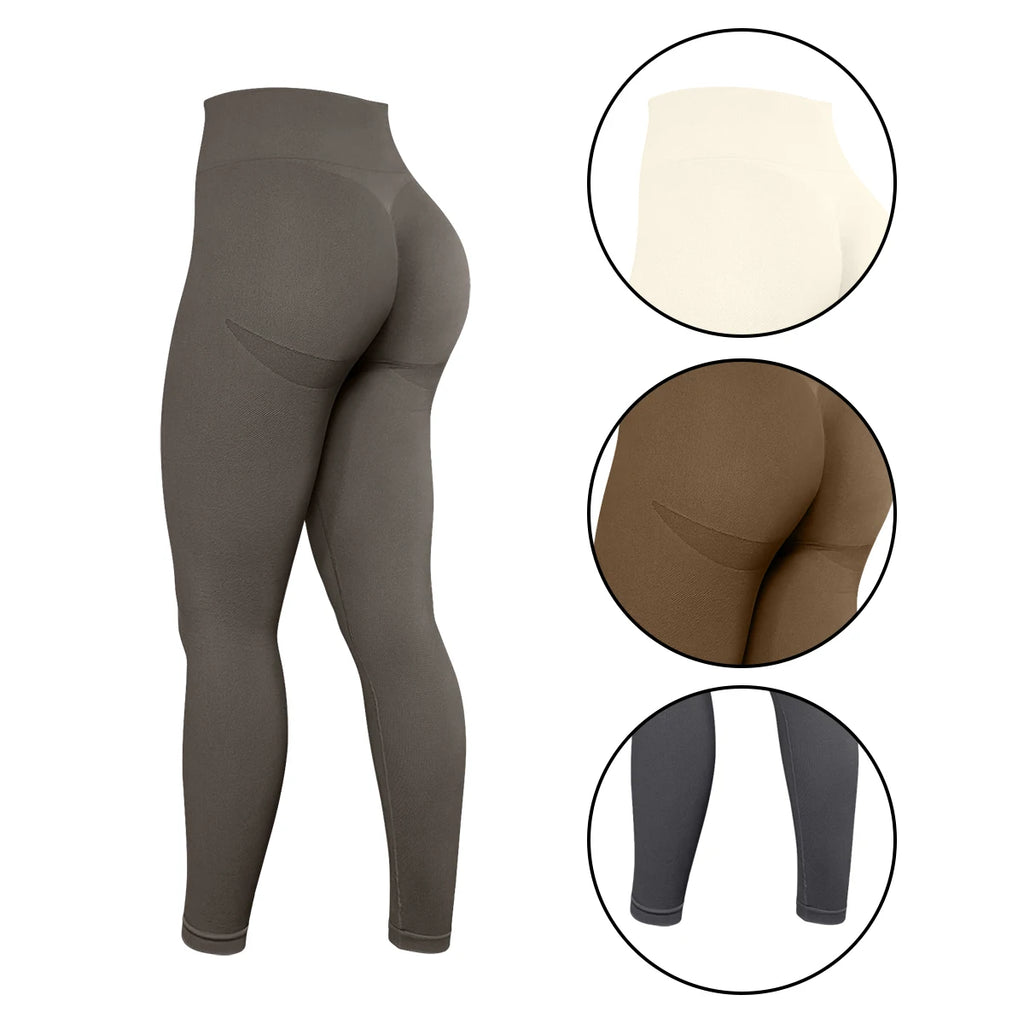 High Quality Womens Seamless Leggings Gym Workout Tummy Control Yoga Leggings