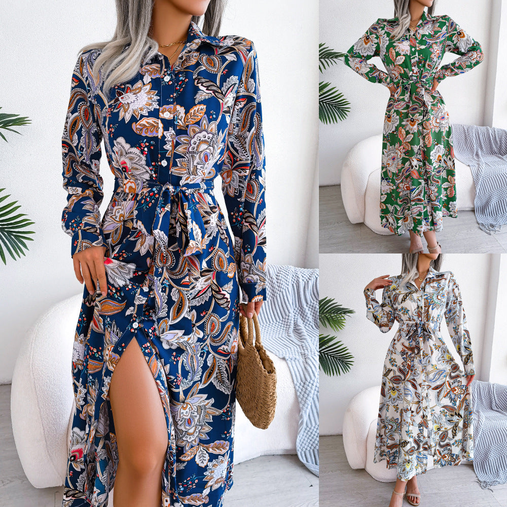 Dress Long Dress Cross-Border Women's Clothing