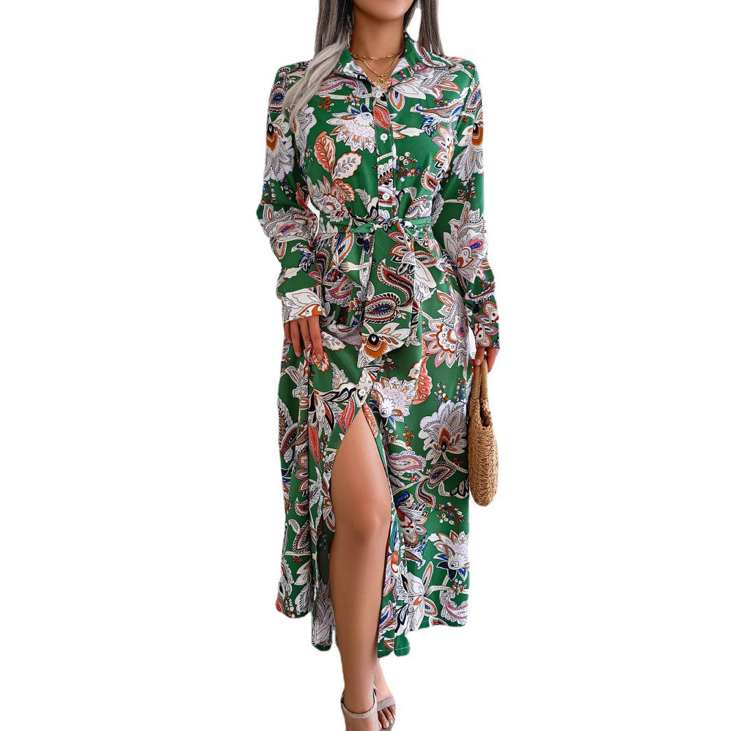 Dress Long Dress Cross-Border Women's Clothing