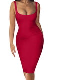 Spring Summer Fashion Sexy Tank Top Dress