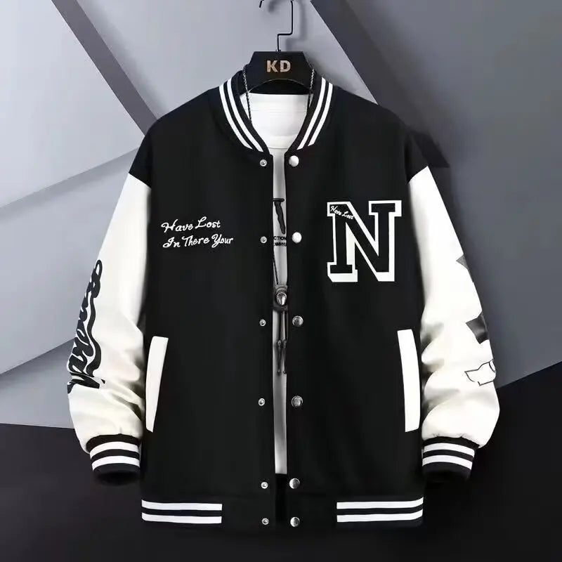 Men's Spring Jacket American Style Baseball Jacket Men's Thin Jacket