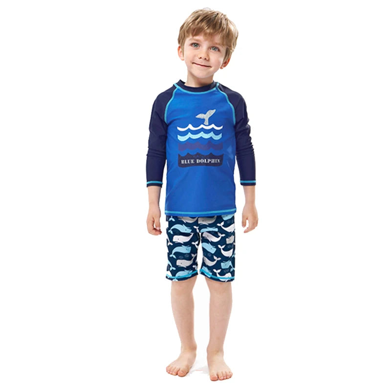 Boys Swim Wear Two Pieces Set