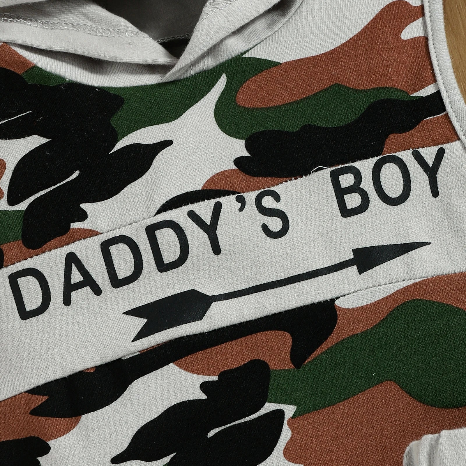Boys Camouflage Two-Piece Set "DADDY'S BOY"