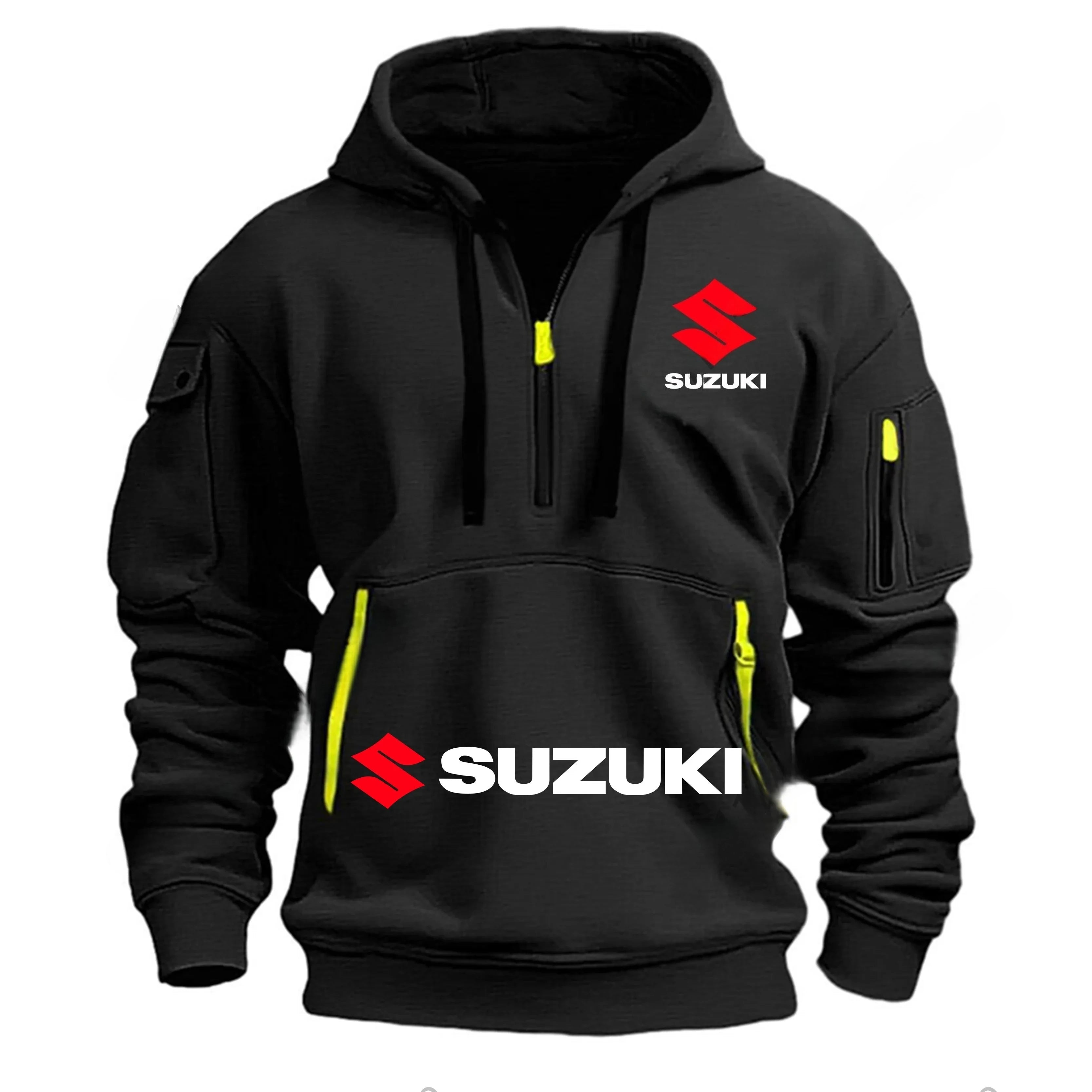Suzuki's new men's hooded sweatshirt