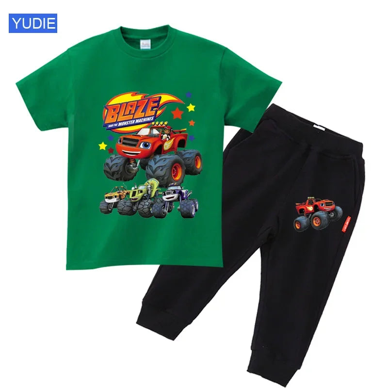 Cartoon Kids T-Shirts Baby Boys Cool Summer T Shirt Children Boy Girl Clothes