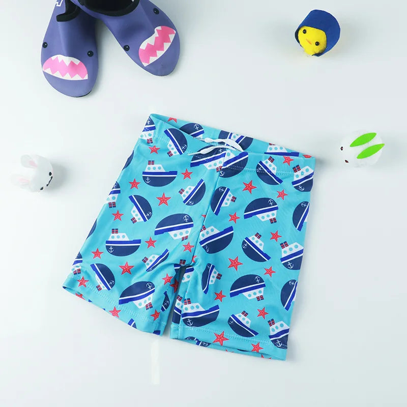 Shorts Boys Cartoon Pattern