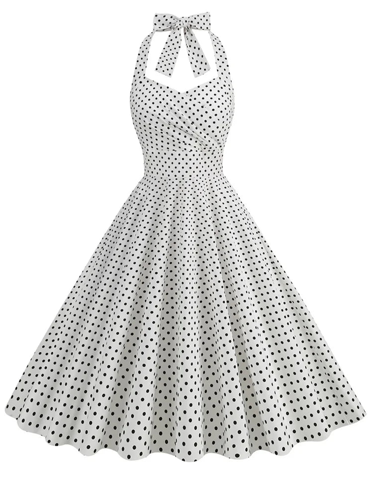 50s Vintage Rockanilly Pinup Party Short Evening Dress