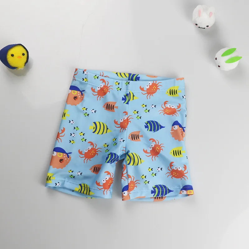 Shorts Boys Cartoon Pattern
