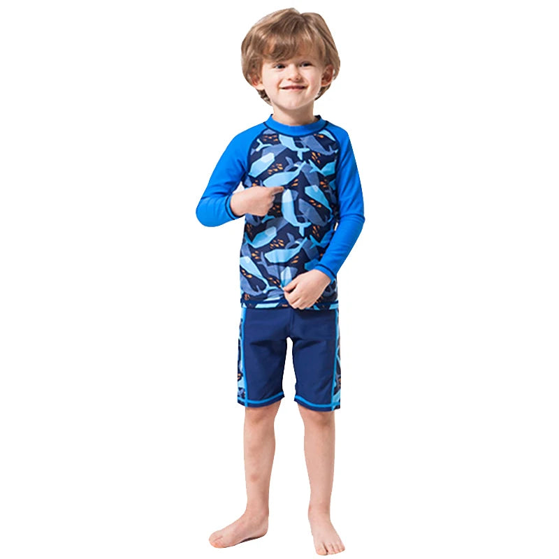 Boys Swim Wear Two Pieces Set