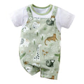 IURNXB Adorable Infant Zoo Animal Print