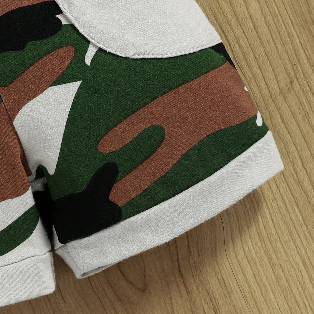 Boys Camouflage Two-Piece Set "DADDY'S BOY"