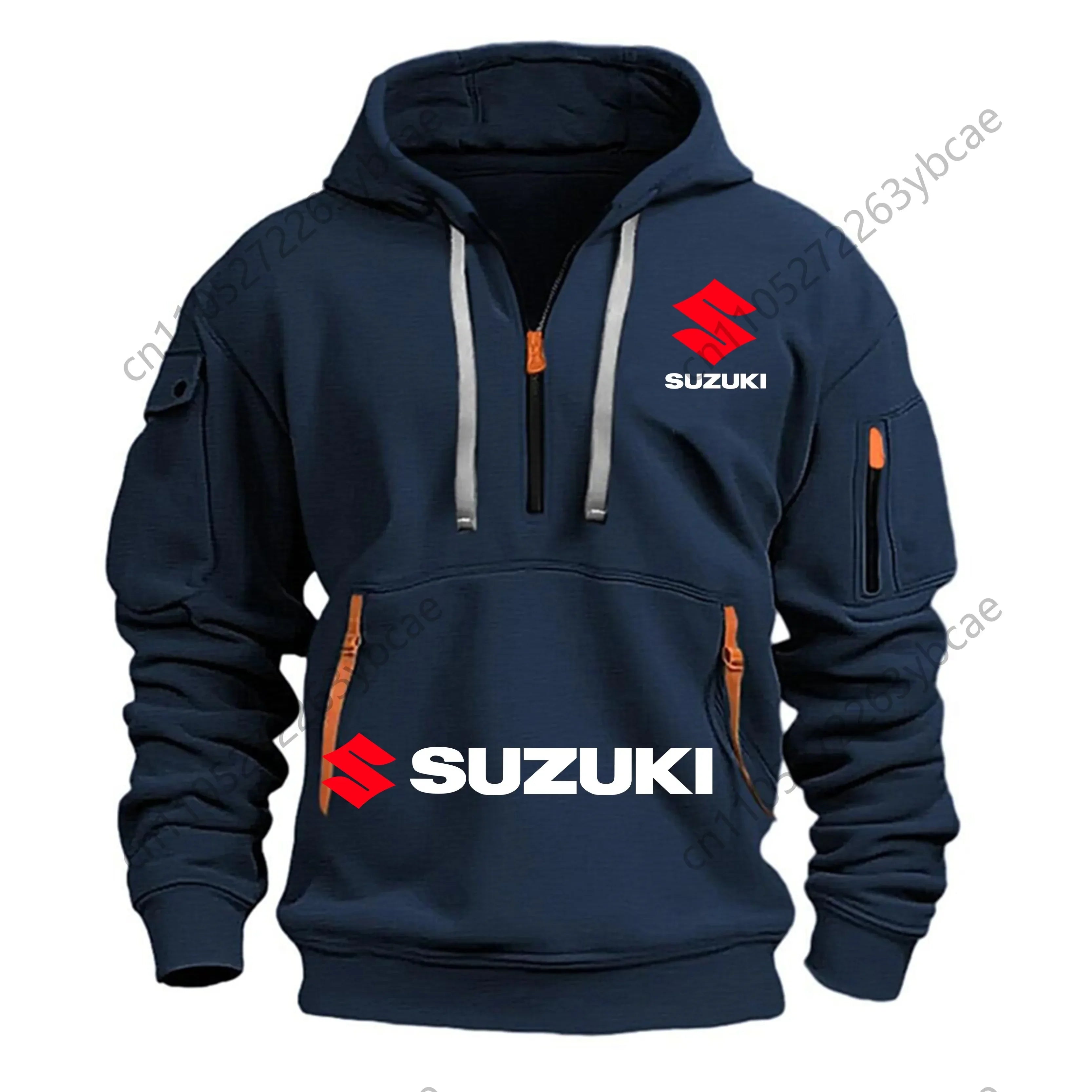 Suzuki's new men's hooded sweatshirt