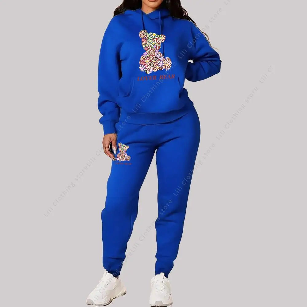 Women's Sets Hoodies Pants Outfits