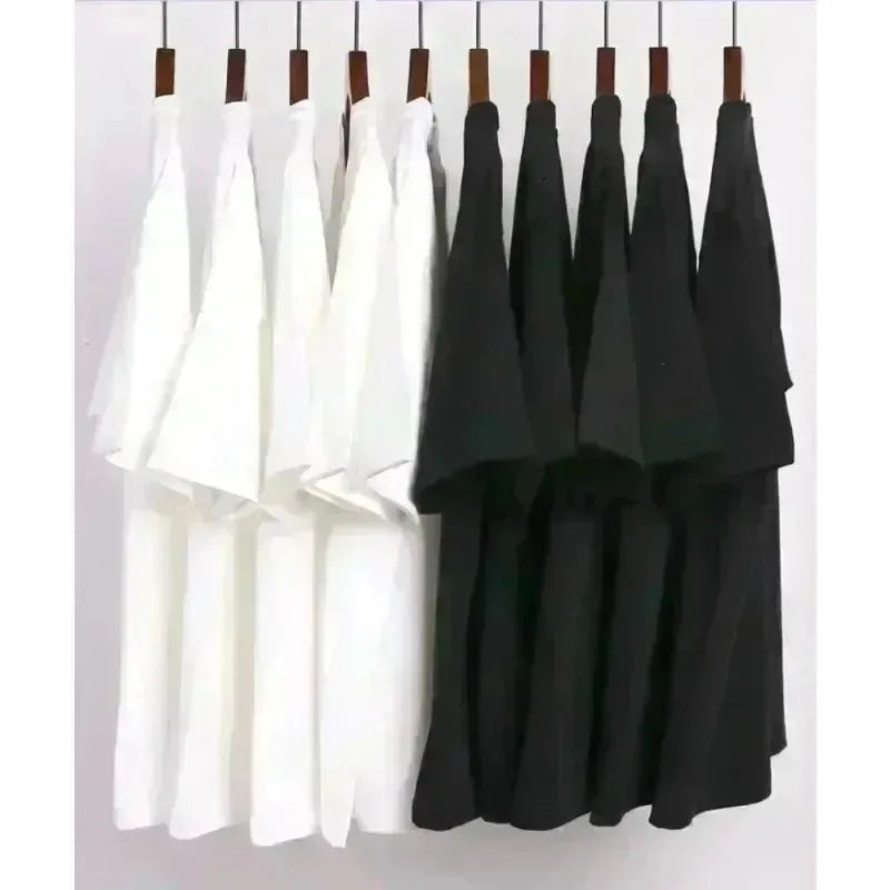 Hyunjin Stray Kids Printed T-shirt Women's Retro Trendy Style Top Spring/Summer Pure Cotton Unisex Short Sleeve T-shirt