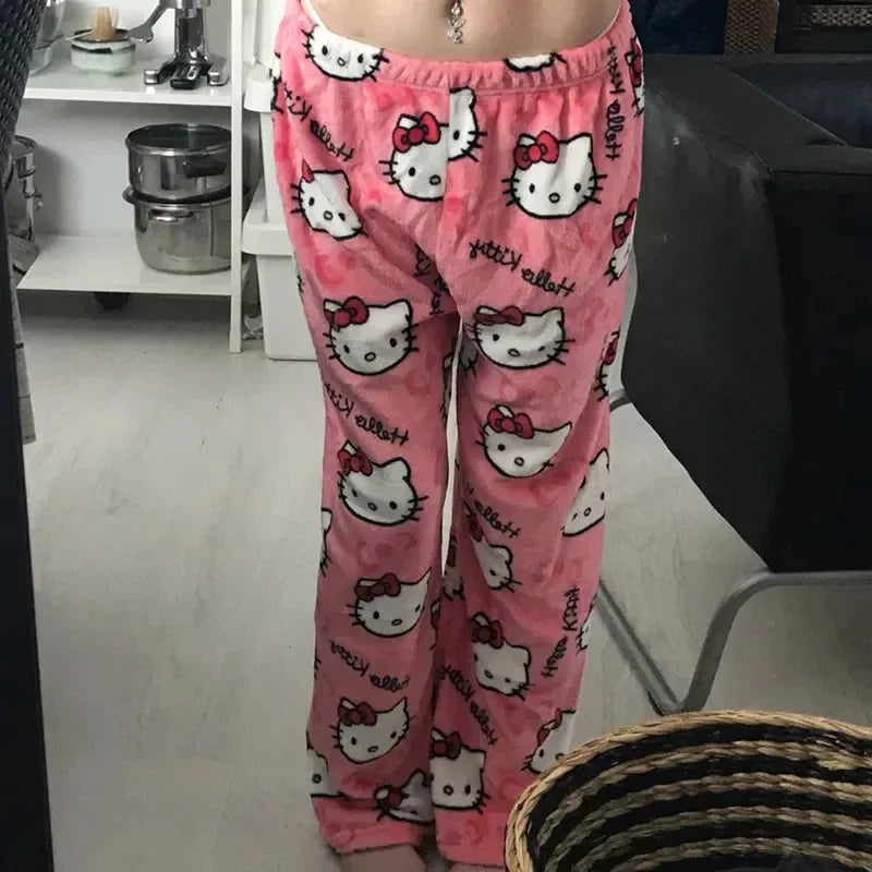Hello Kitty pajamas anime women's pajamas